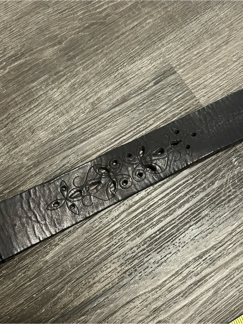 Vintage gap leather belt
